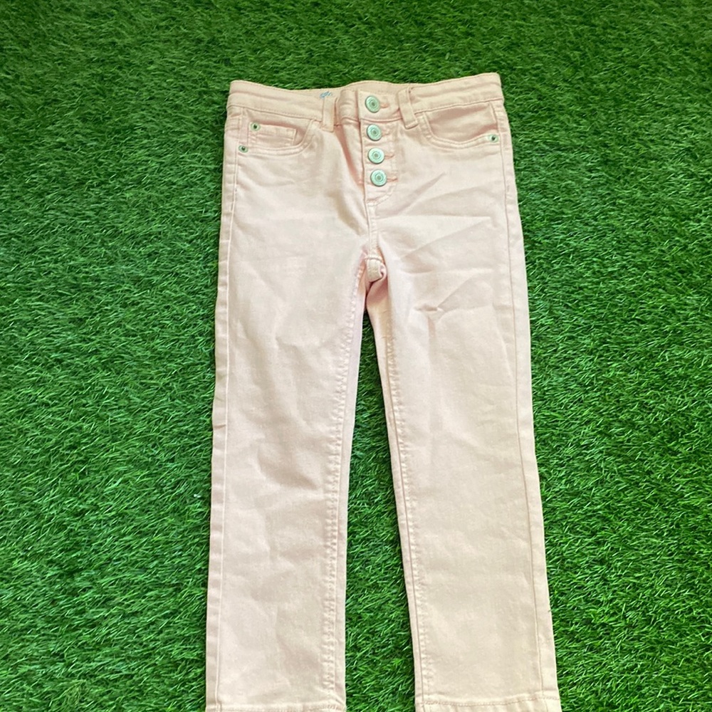 Girls Light Pink Denim